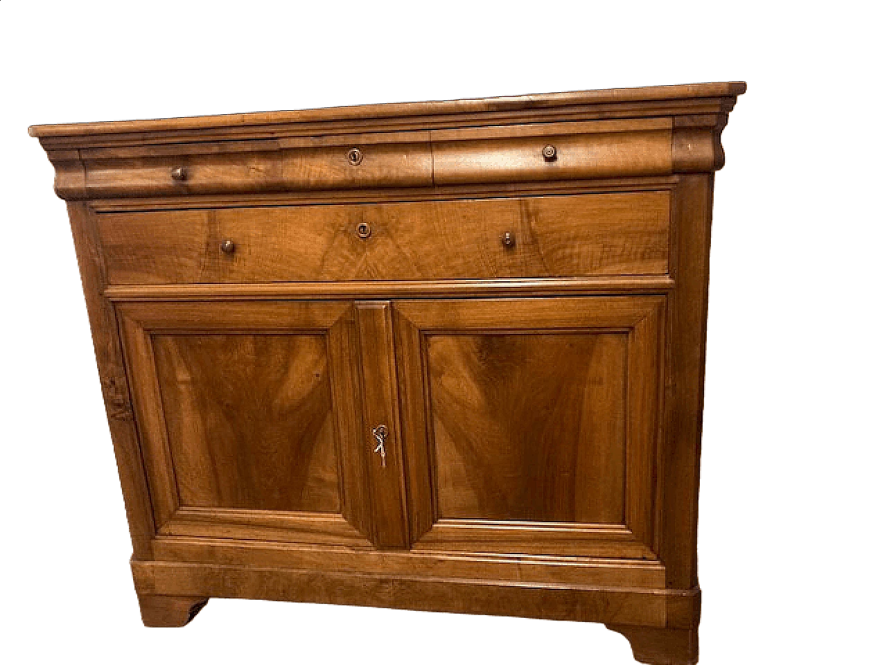 Credenza cappuccina in noce massello, '800 17