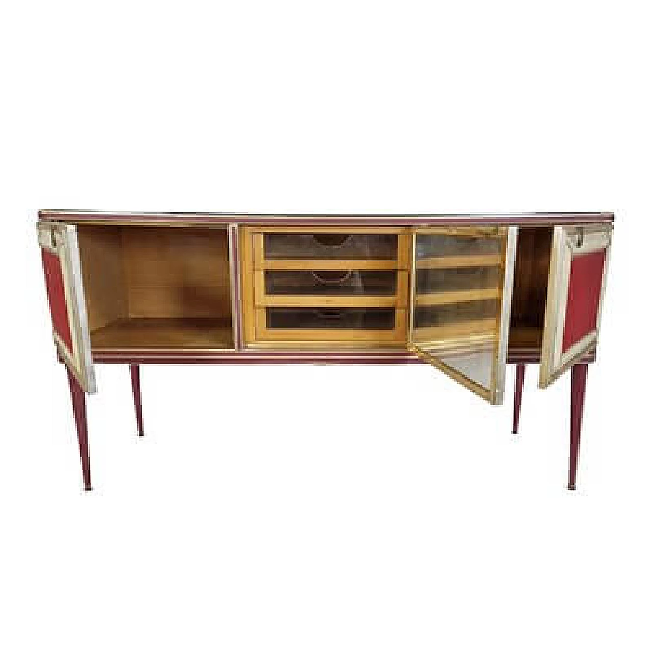 Credenza attribuita a Umberto Mascagni per Harrods, anni '50 5