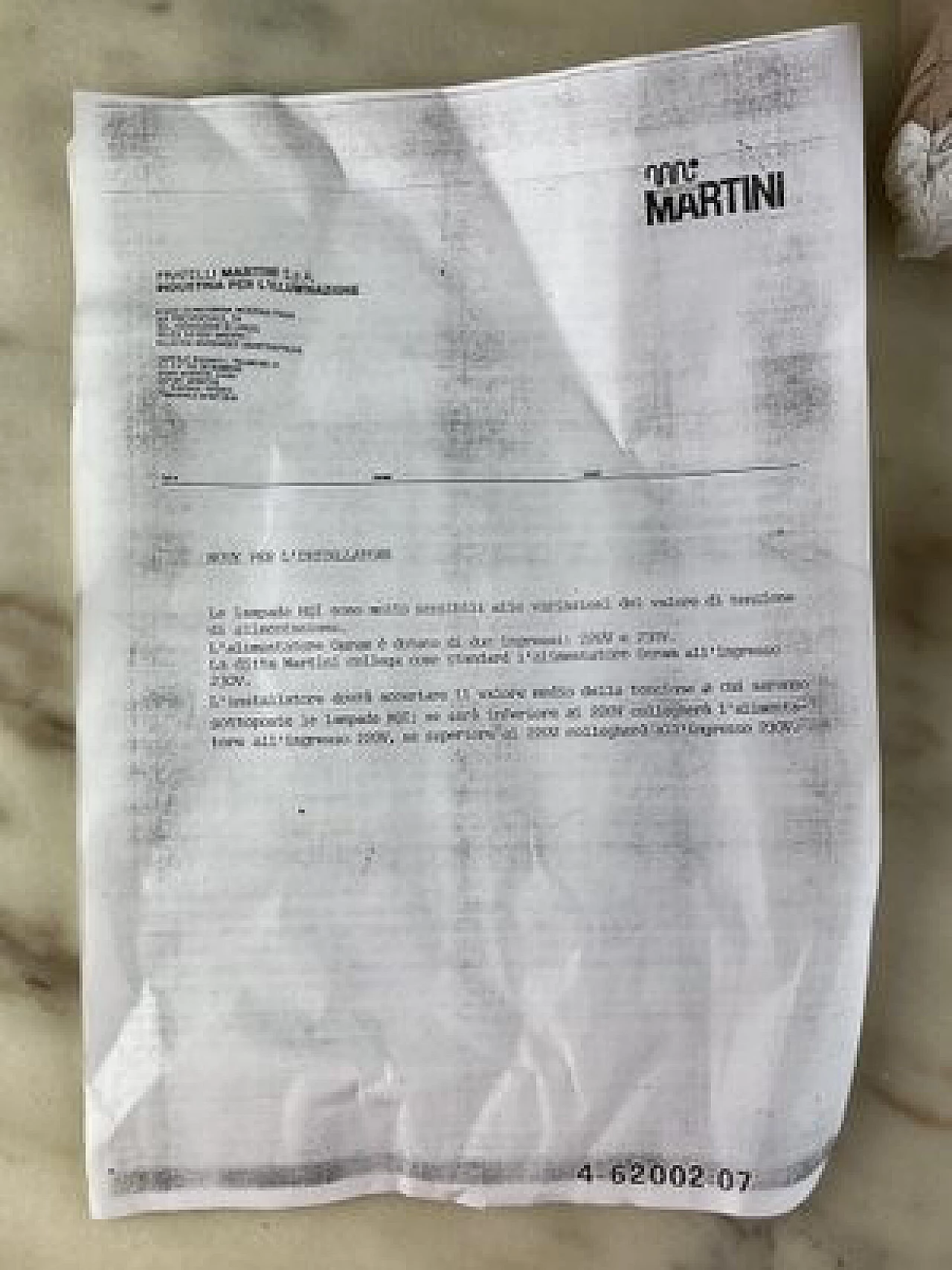 Applique in acciaio di Fratelli Martini, 1991 16