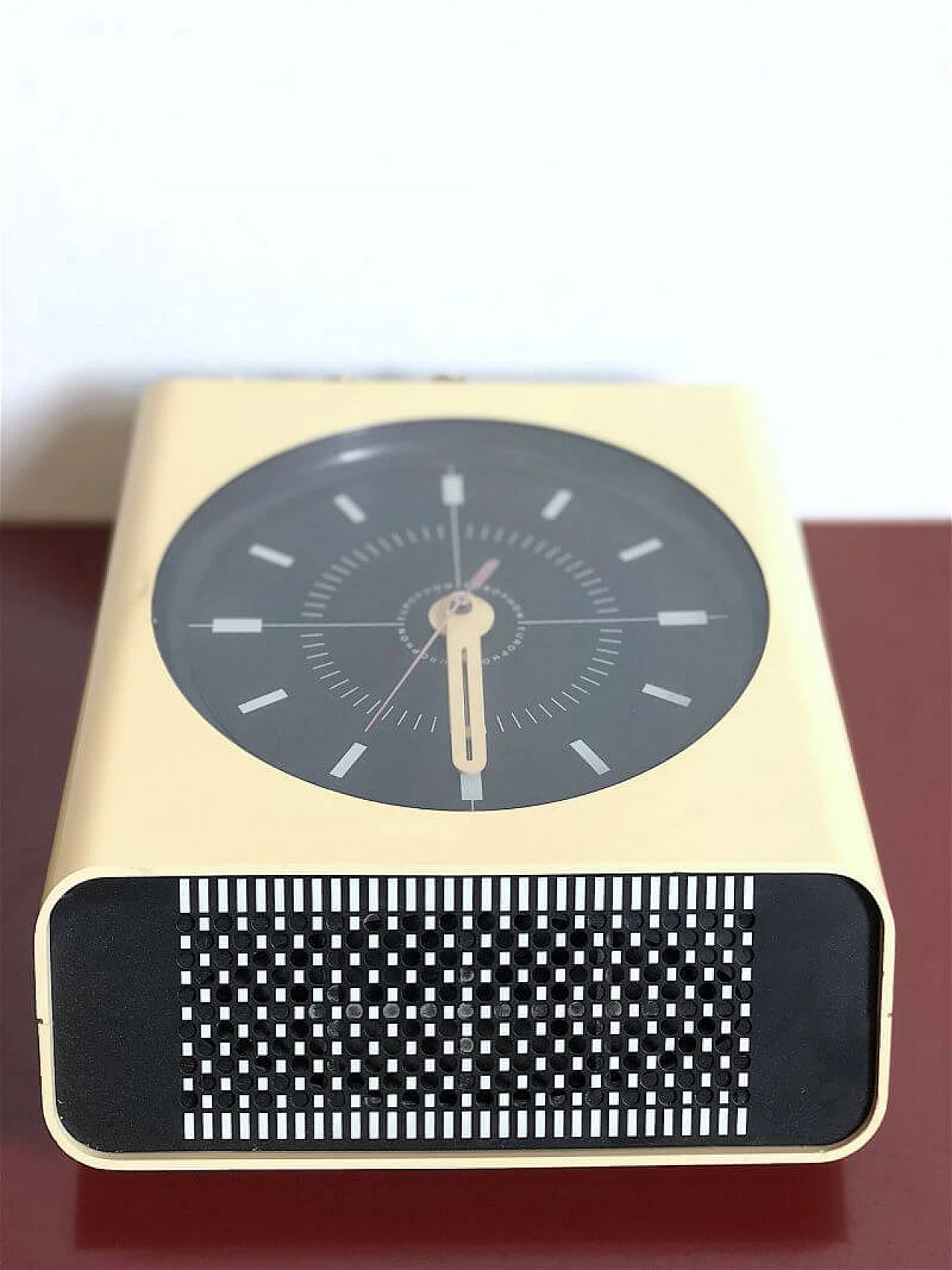 Radio / Clock EUROPHON H10 by Adriano Rampoldi, 1960s 5