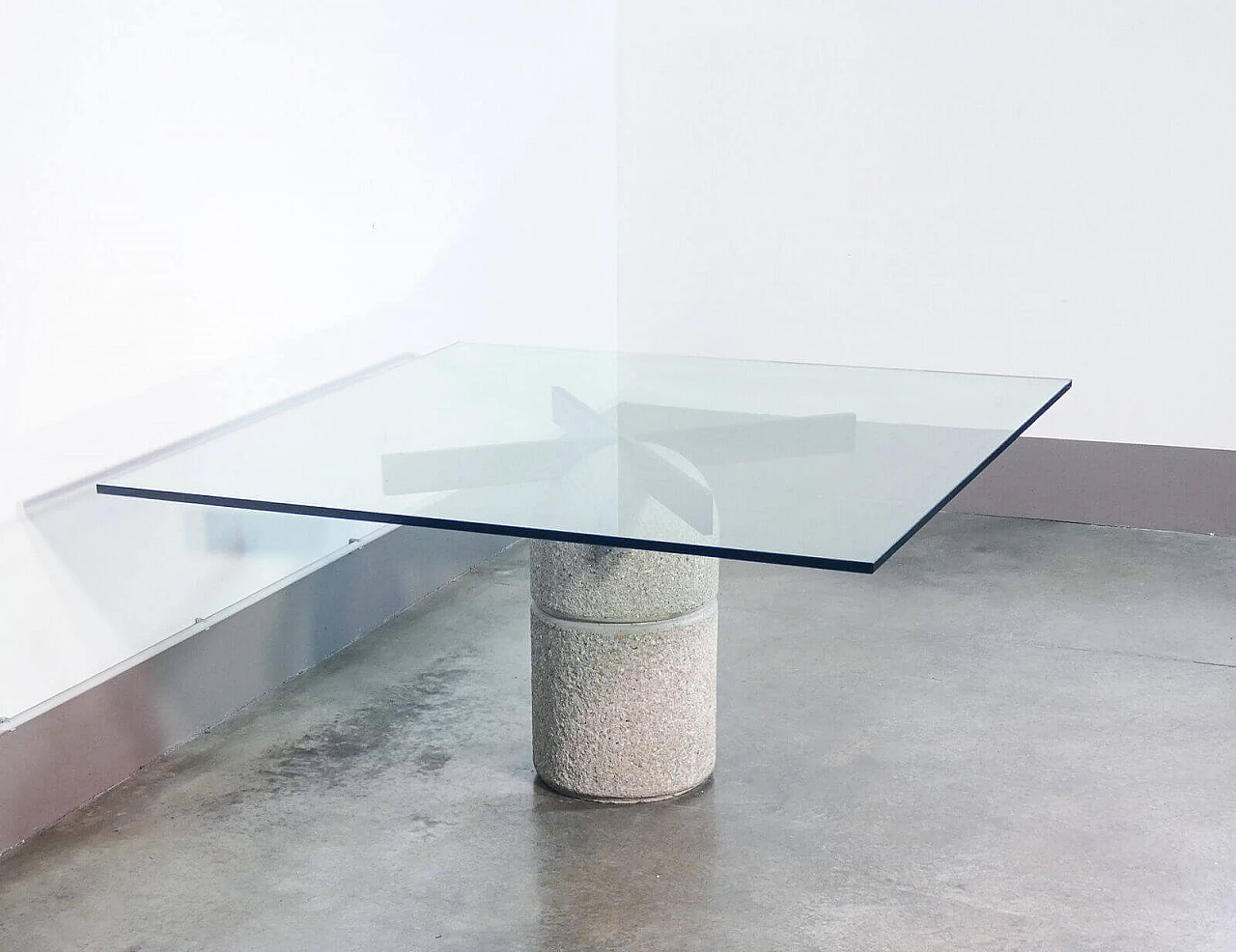 Paracarro table by Giovanni Offredi for Saporiti, 1970s 7