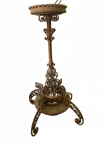 Iron chandelier, late 19th century
