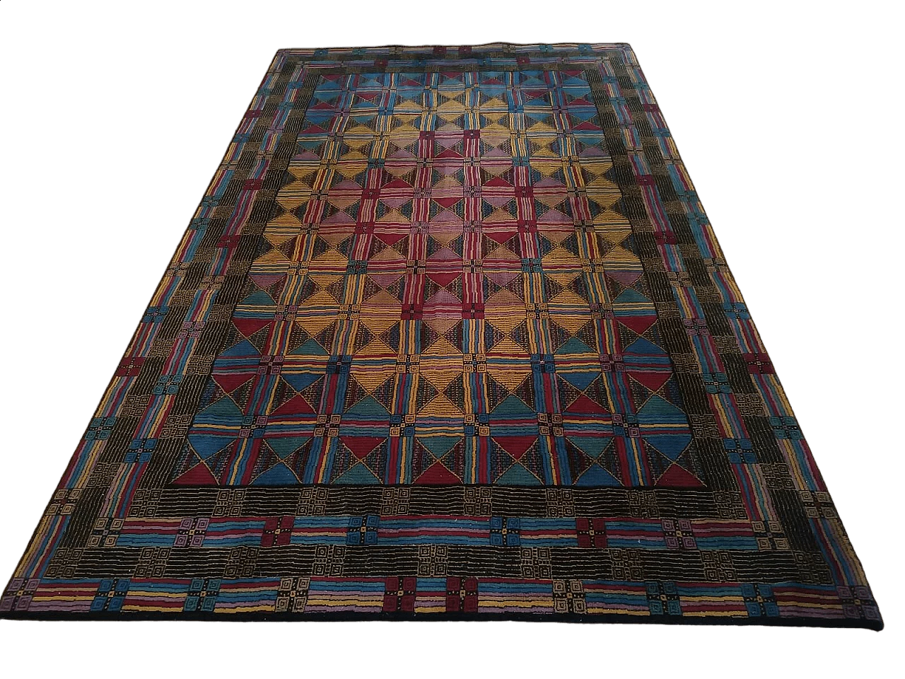 Tappeto Missoni in lana, anni '80 5