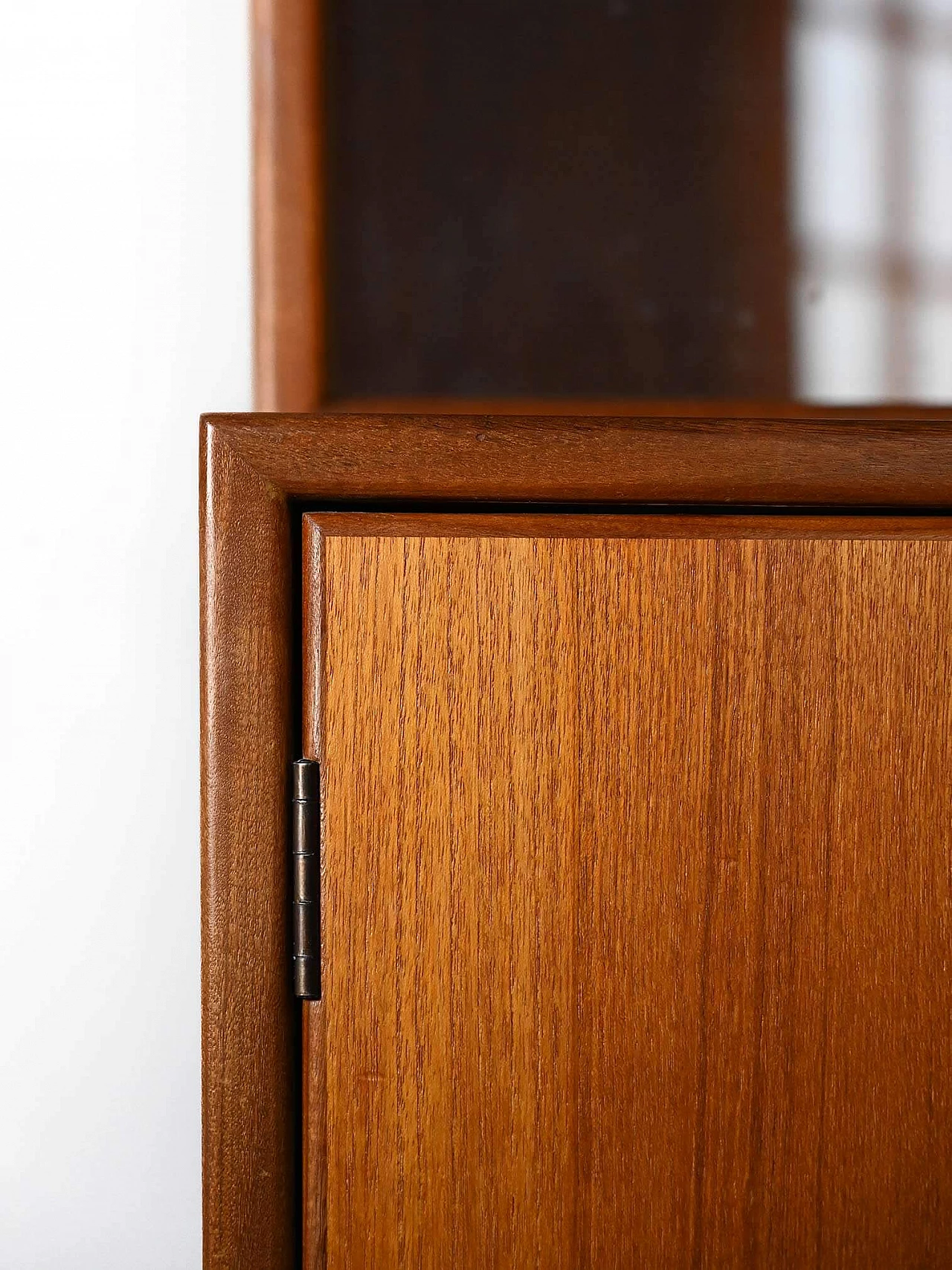 Scandinavian teak sideboard with display case, 1960s 7