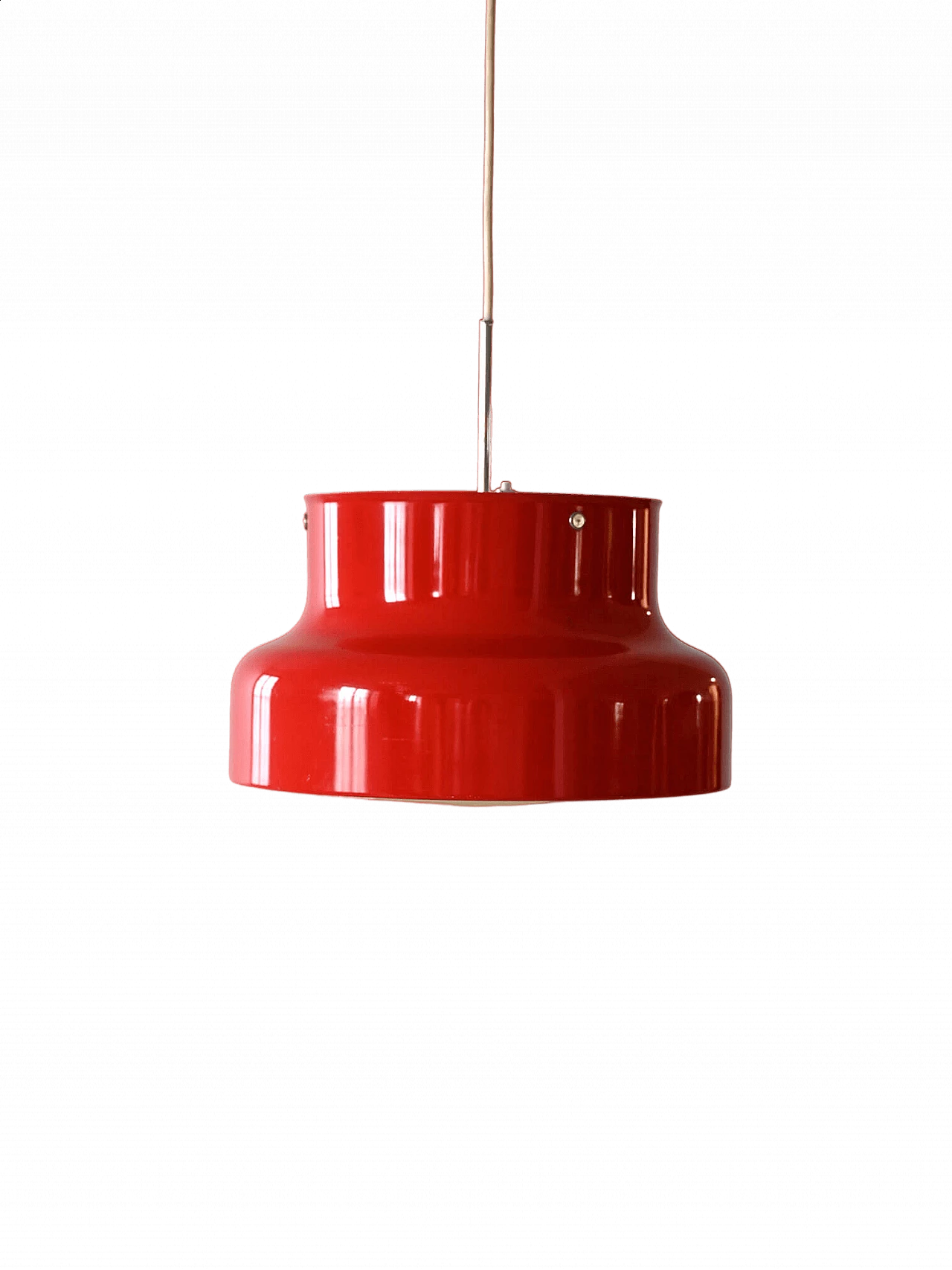 Lampada Bumling rossa di Anders Pehrson per Ateljé Lyktan, anni '60 9