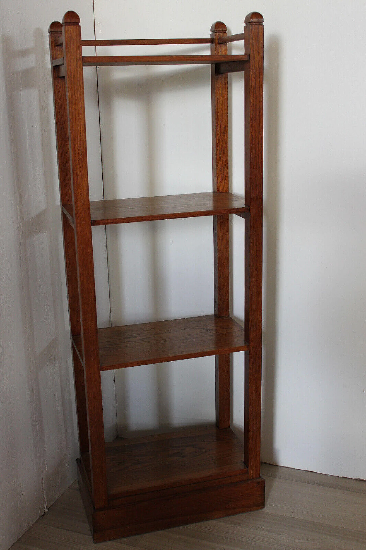 Etagere Art Deco in rovere, anni '40 6