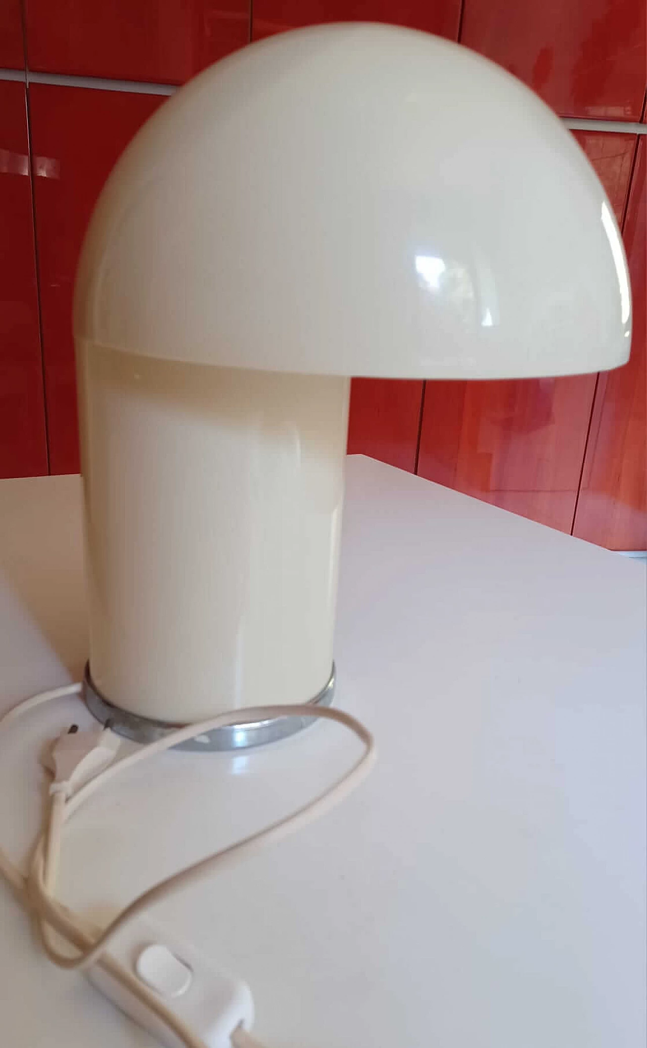 Lampada da tavolo Leila di Panton e Siard per Collezioni Longato, 1968 1