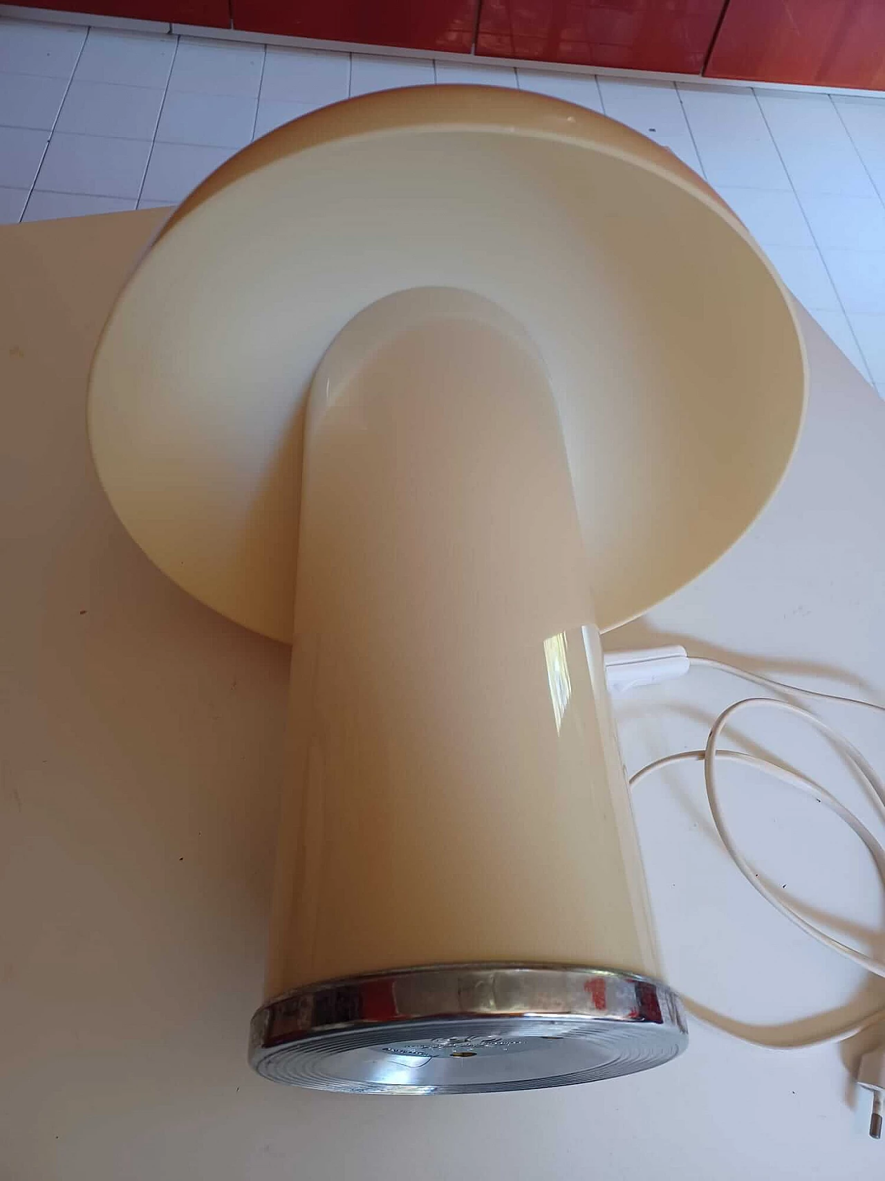 Lampada da tavolo Leila di Panton e Siard per Collezioni Longato, 1968 3