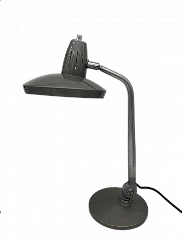 Lampada da tavolo cromata attribuita a Sarfatti, anni '60