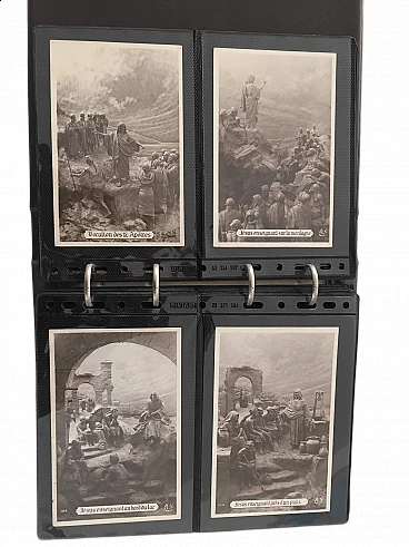 Collezione di cartoline Vie du Christ di Domenico Mastroianni, inizio '900