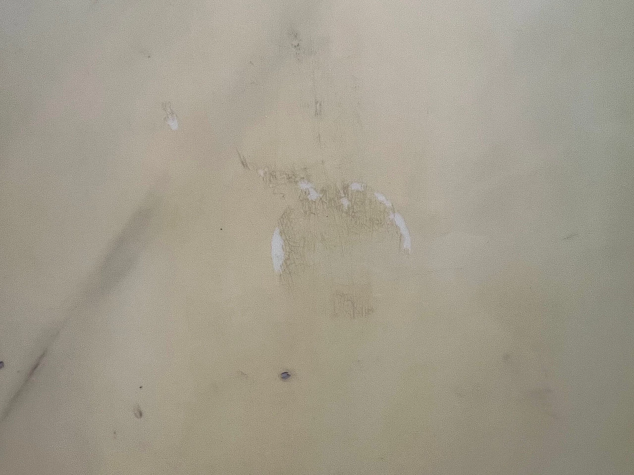 Wooden table with marble top attributable to Osvaldo Borsani, 1950s 6