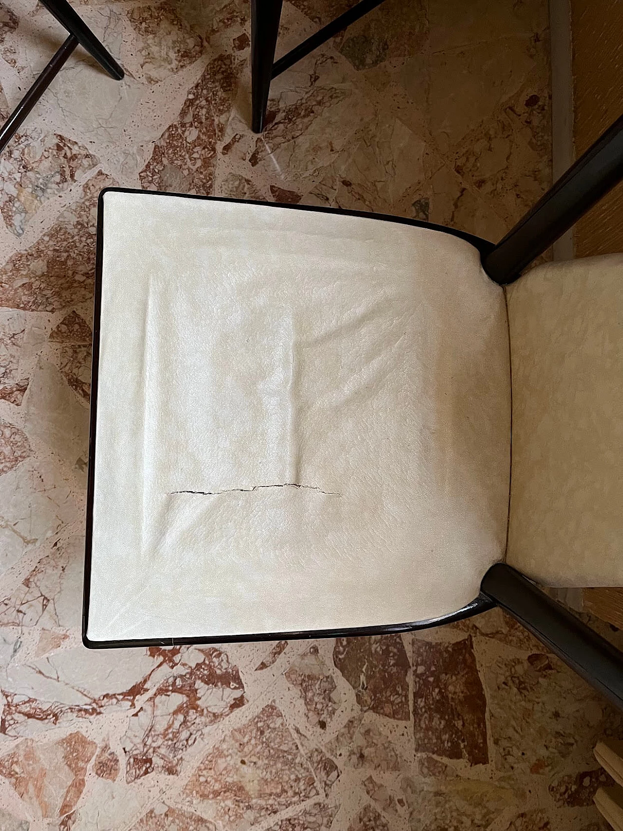 6 Sedie da pranzo in legno lucido attribuibili ad Osvaldo Borsani, anni '50 2