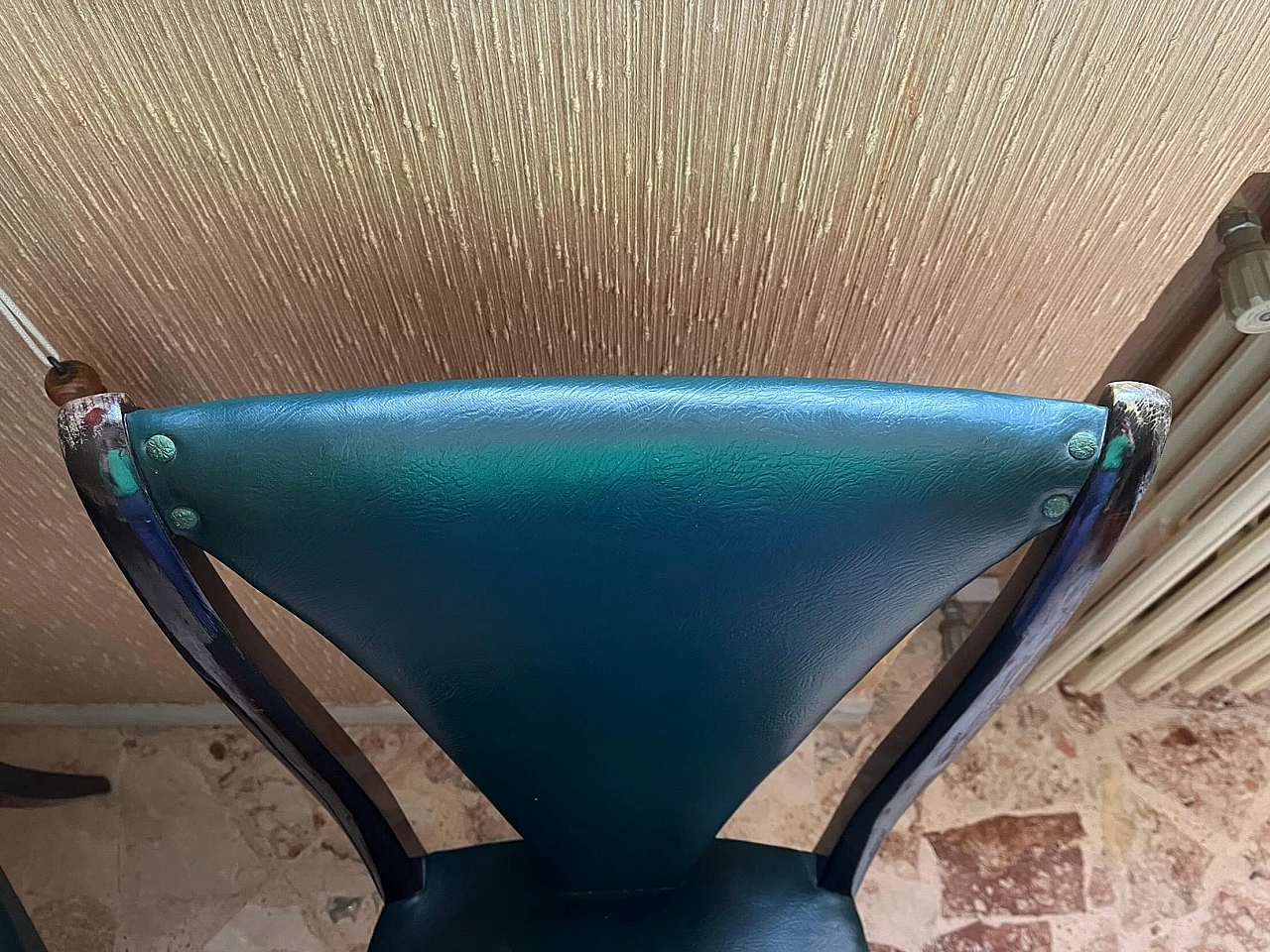 4 Dining chairs in the style of Paolo Buffa, 1950s 1