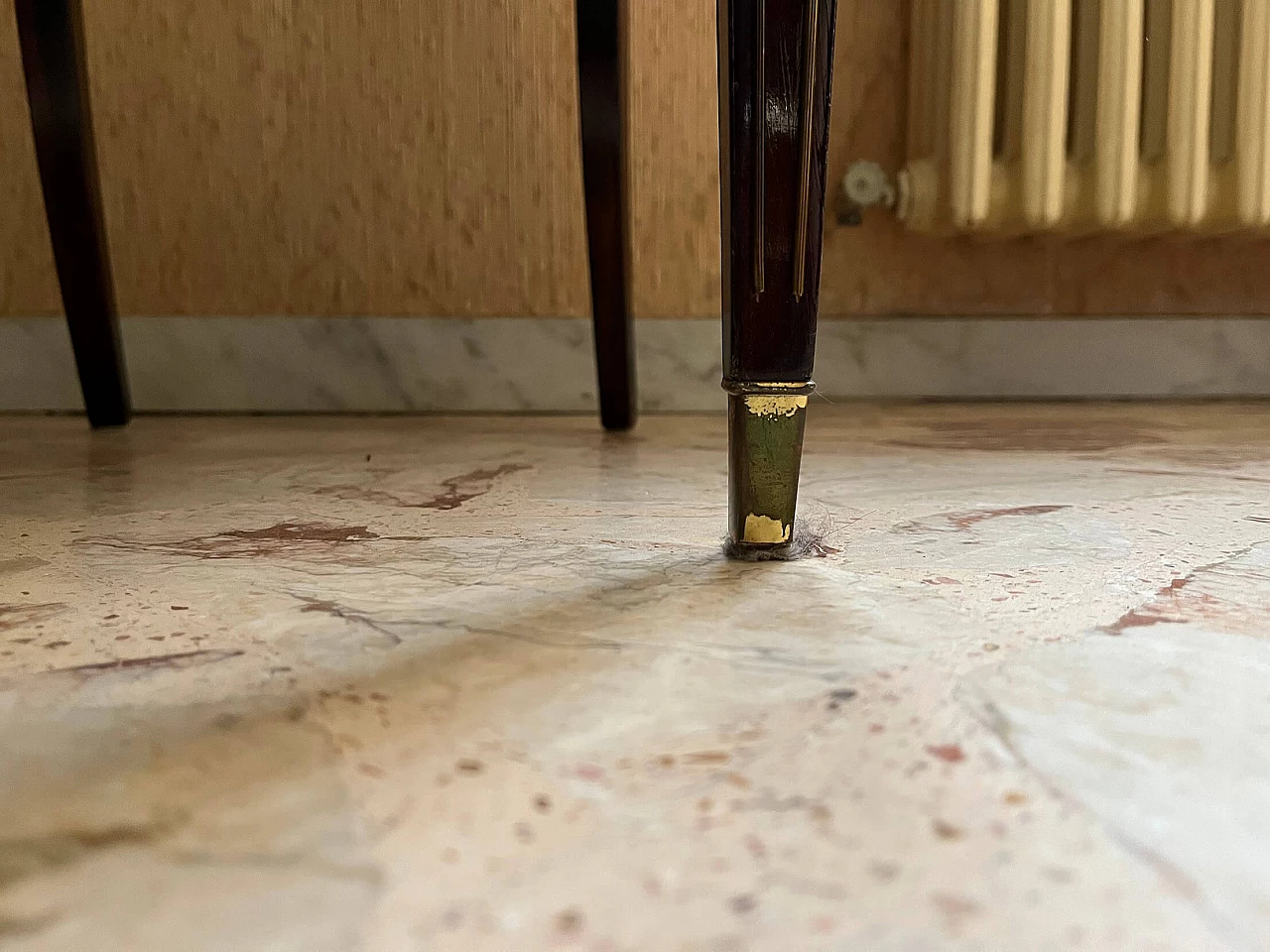 4 Dining chairs in the style of Paolo Buffa, 1950s 2