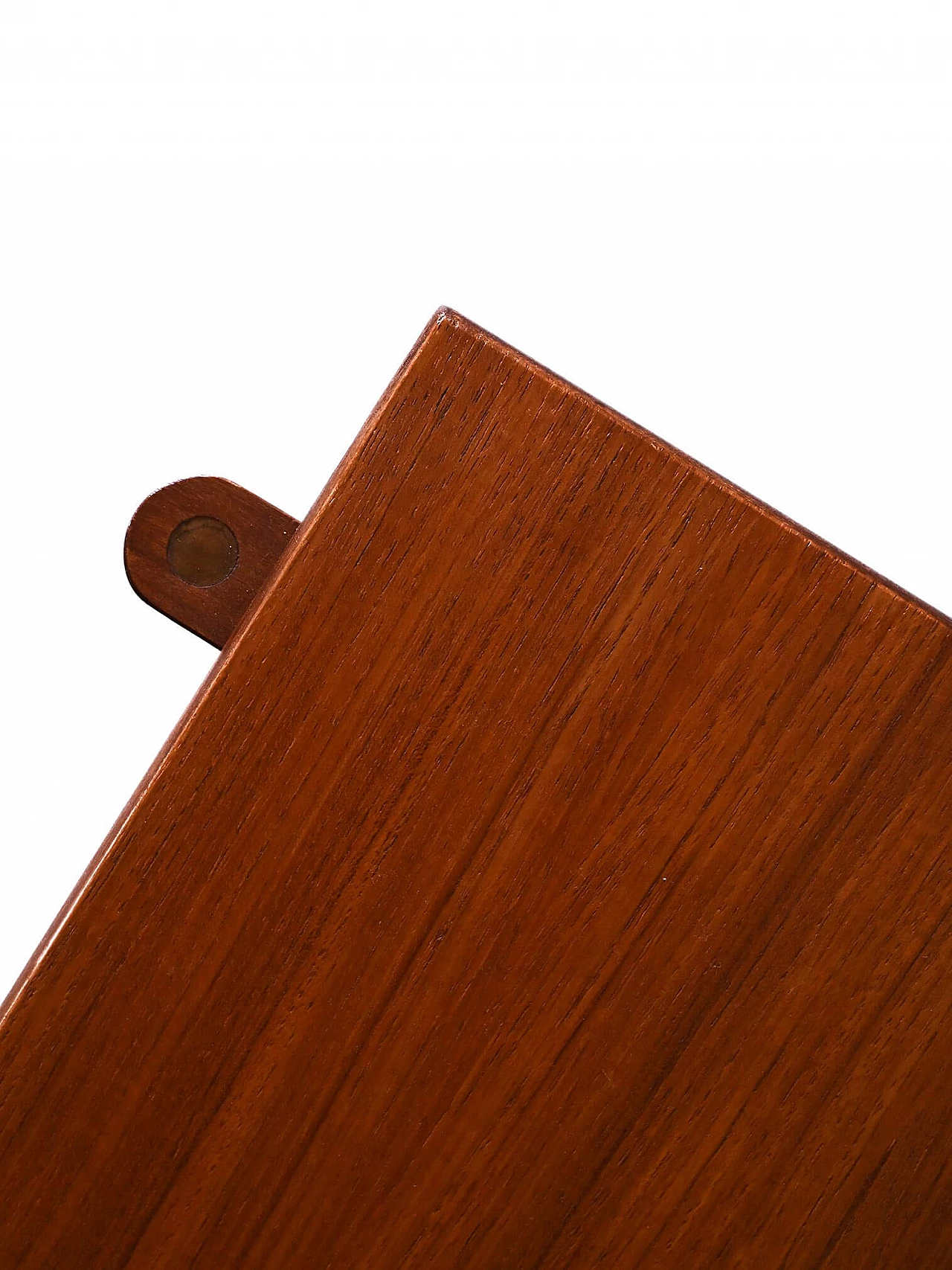 Danish teak coffee table with conical legs, 1960s 5