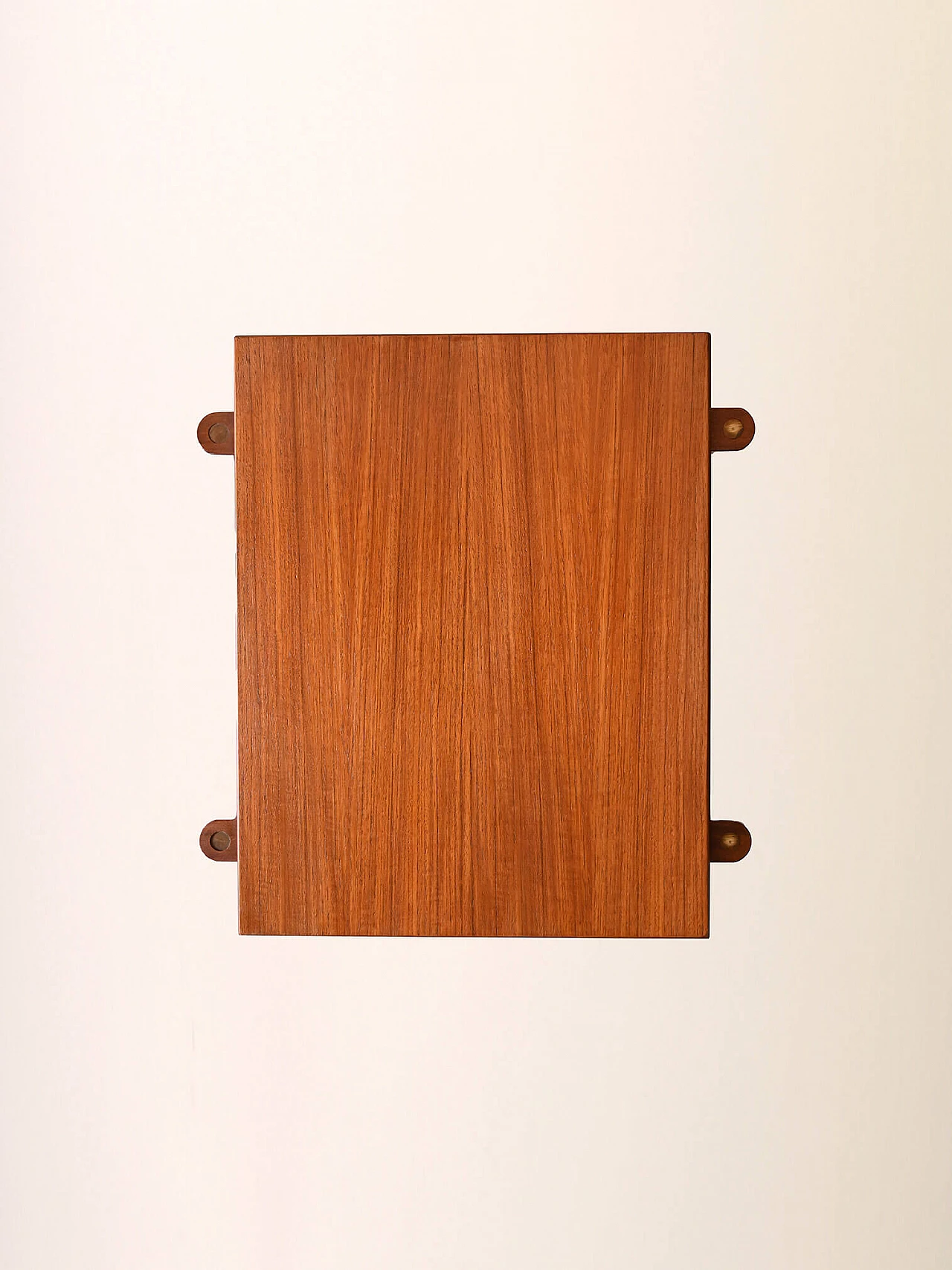 Danish teak coffee table with conical legs, 1960s 8