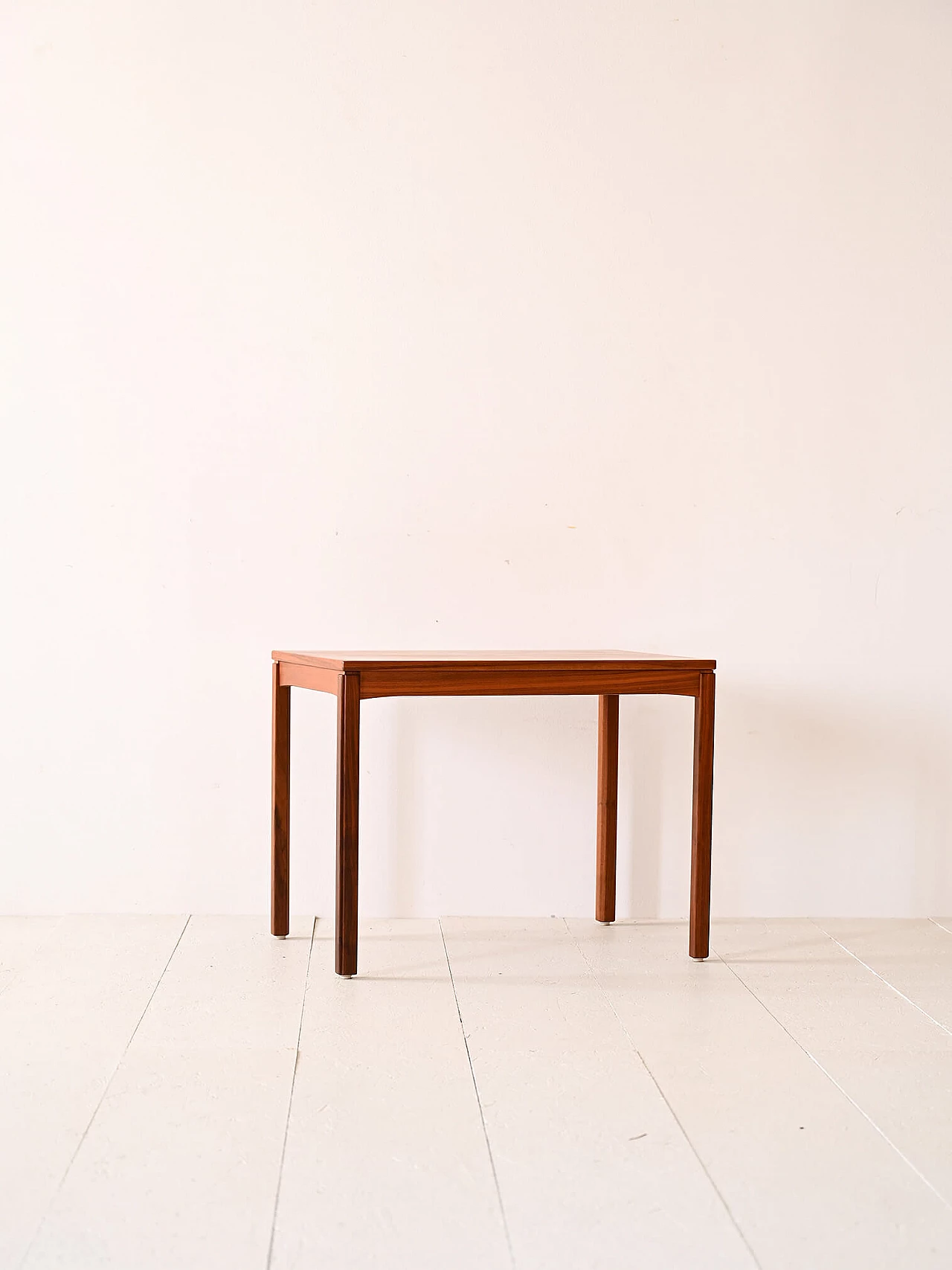 Scandinavian rectangular teak coffee table, 1960s 2