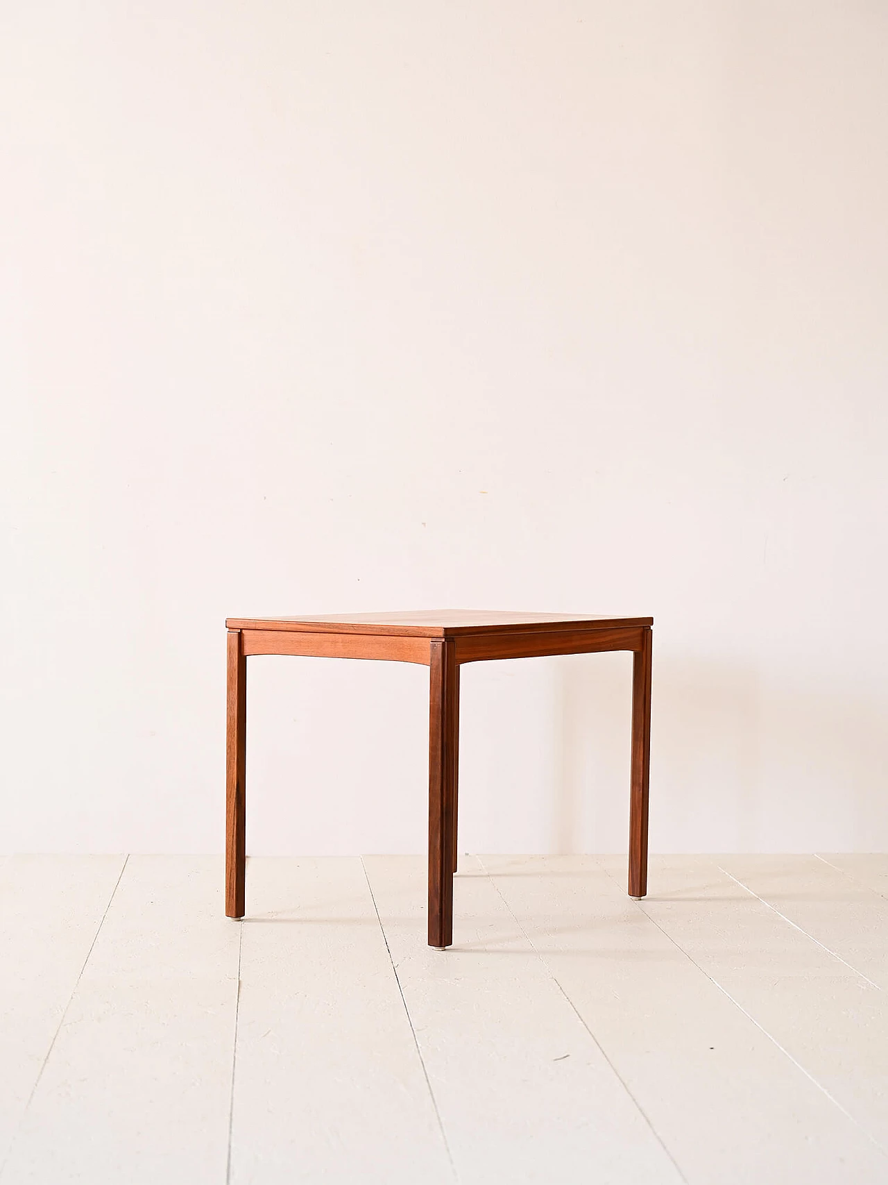 Scandinavian rectangular teak coffee table, 1960s 3