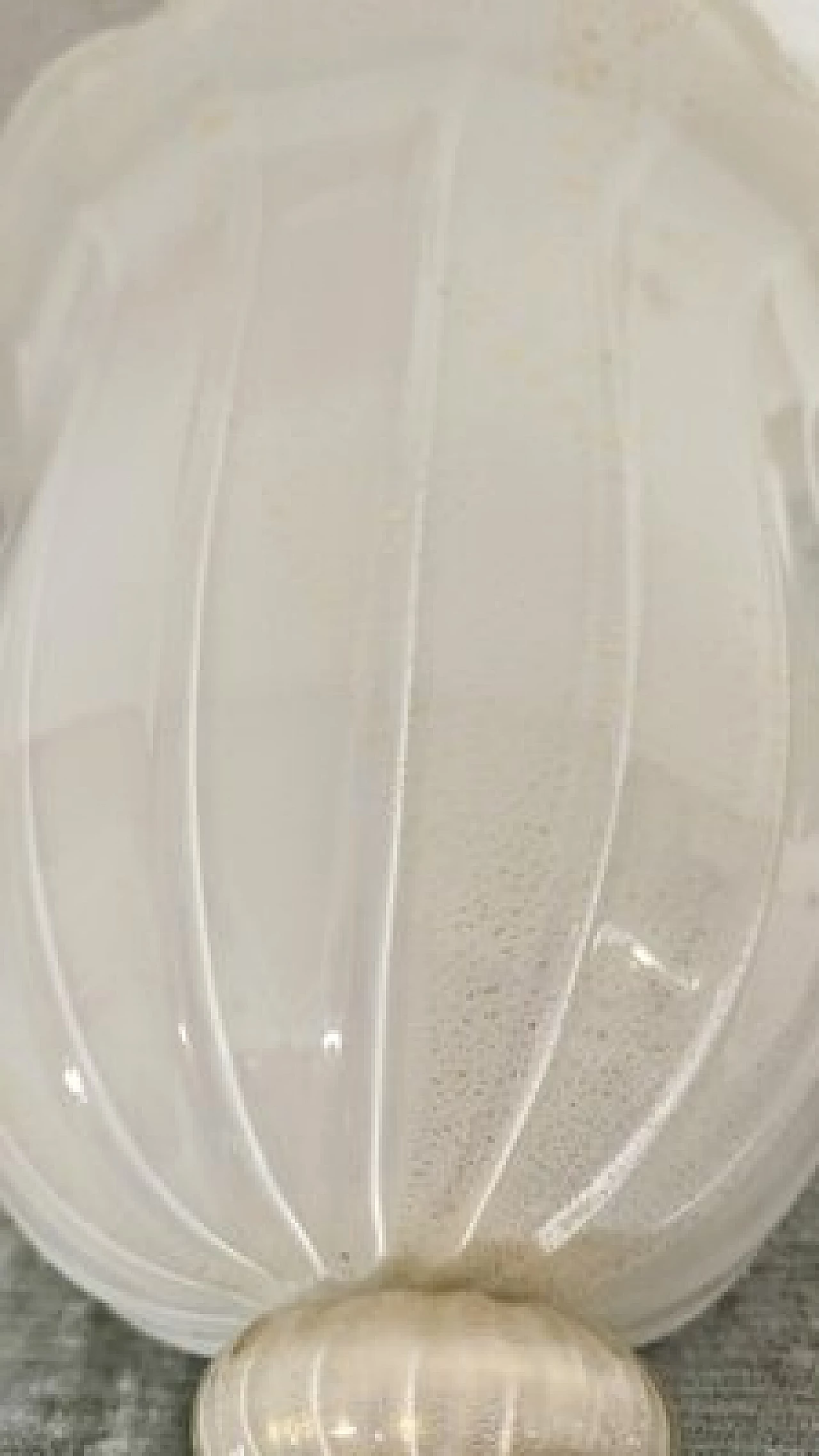 Murano glass wall light attributed to Seguso, 1960s 5