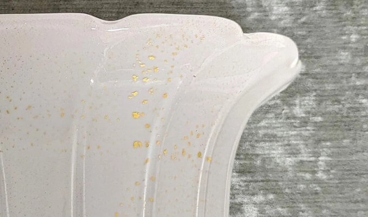 Murano glass wall light attributed to Seguso, 1960s 6