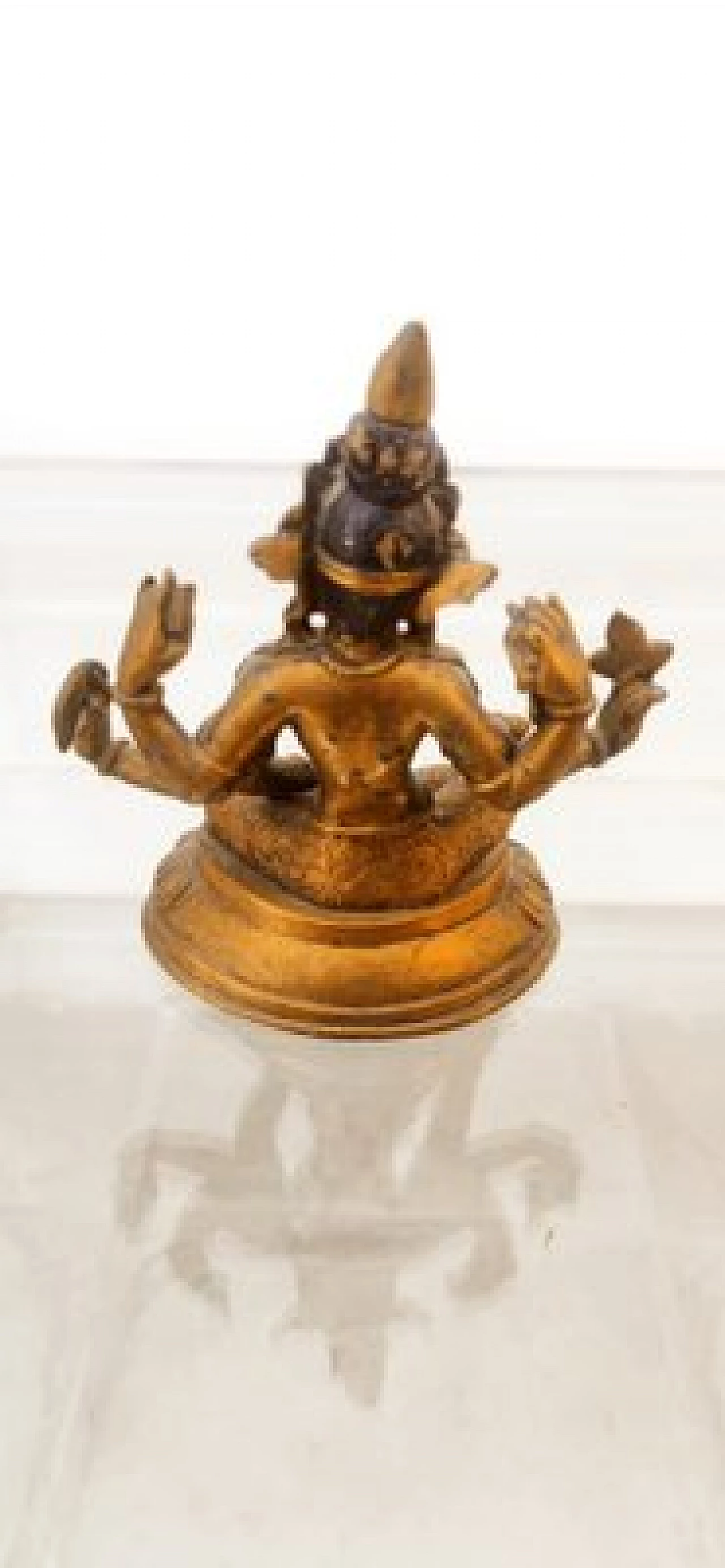 Bronze goddess Kali sculpture, late 19th century 4