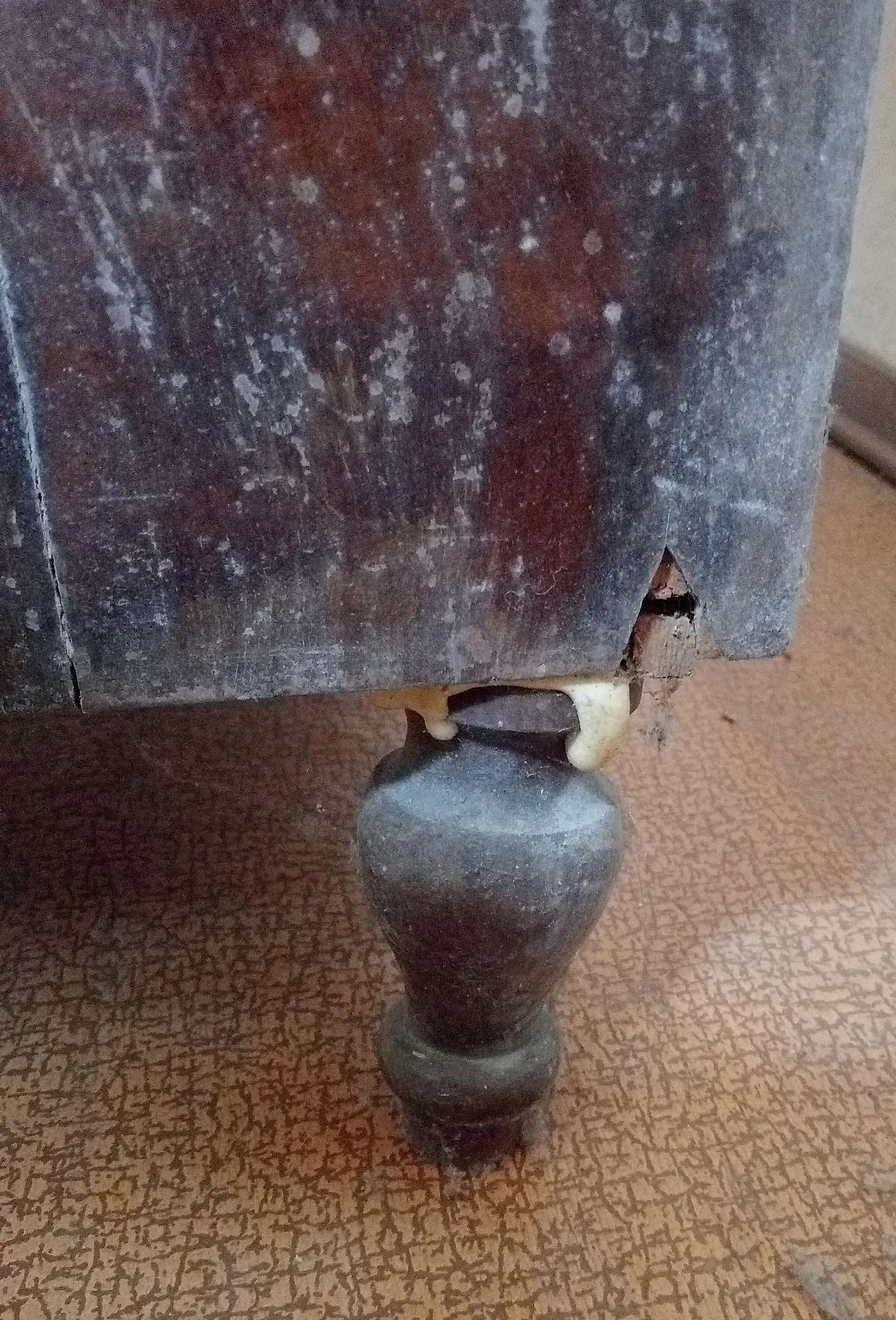 Cassettiera in legno impiallacciato, anni '40 3