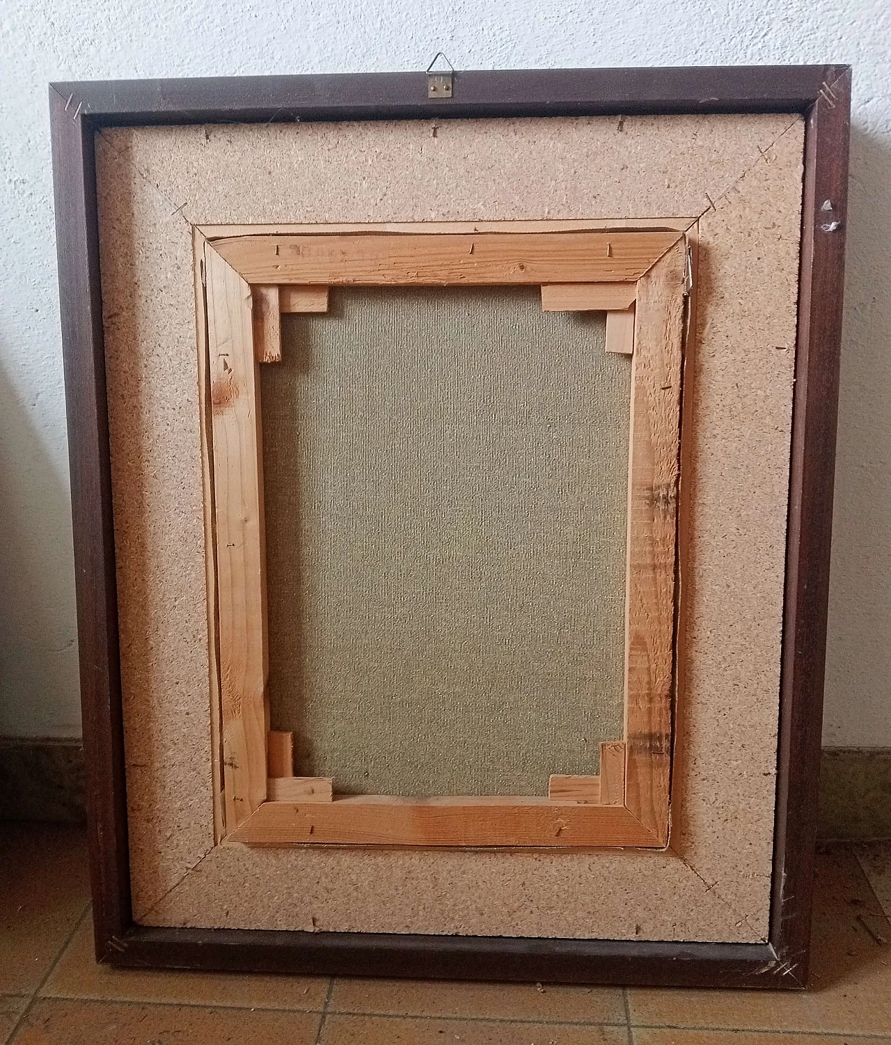 Paesaggio, dipinto su tela, anni '70 2