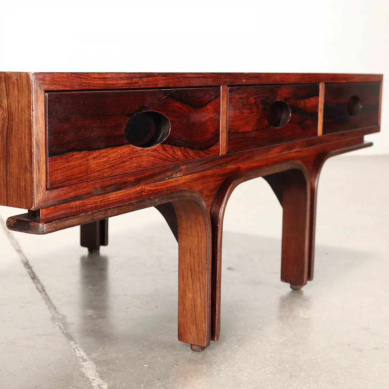 Coffee table with drawers by Gianfranco Frattini for Bernini, 1960s 2