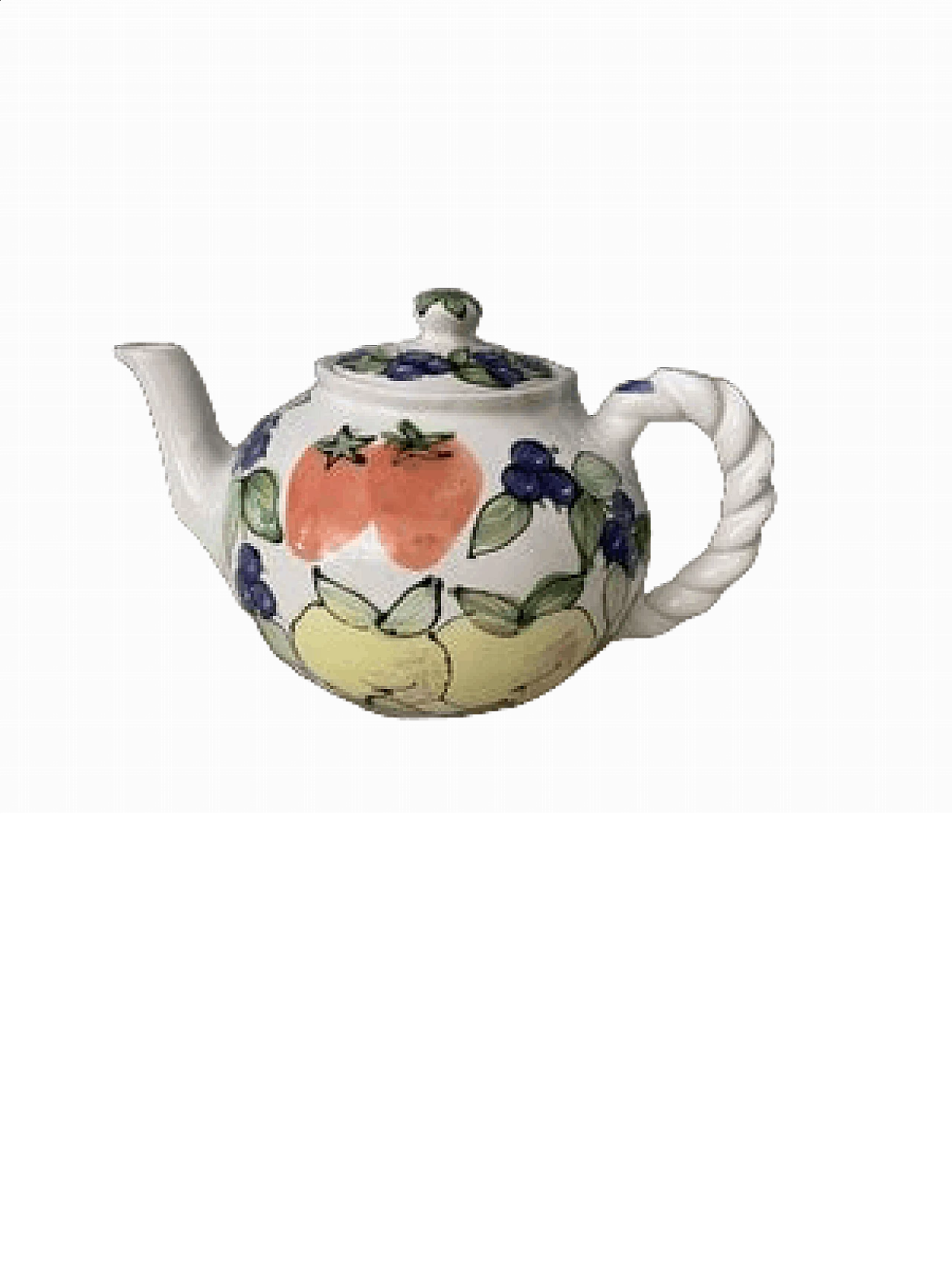 Hungarian coloured ceramic pitcher, 2000s 8