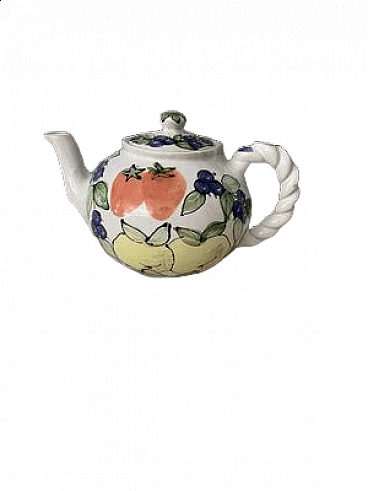 Hungarian coloured ceramic pitcher, 2000s