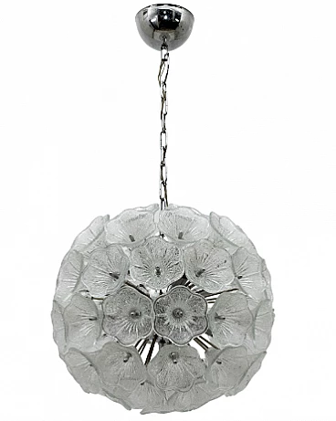 Flower Sputnik hanging lamp by Paolo Venini for VeArt, 1960s