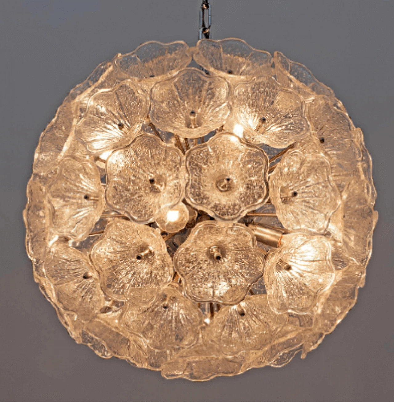 Flower Sputnik hanging lamp by Paolo Venini for VeArt, 1960s 5