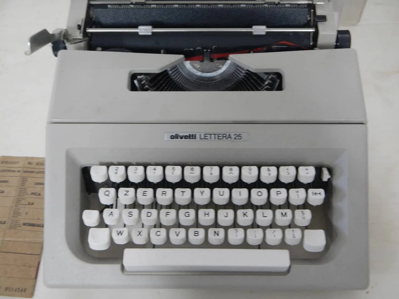 Macchina da scrivere 25 di Bellini per Olivetti, 1974 7