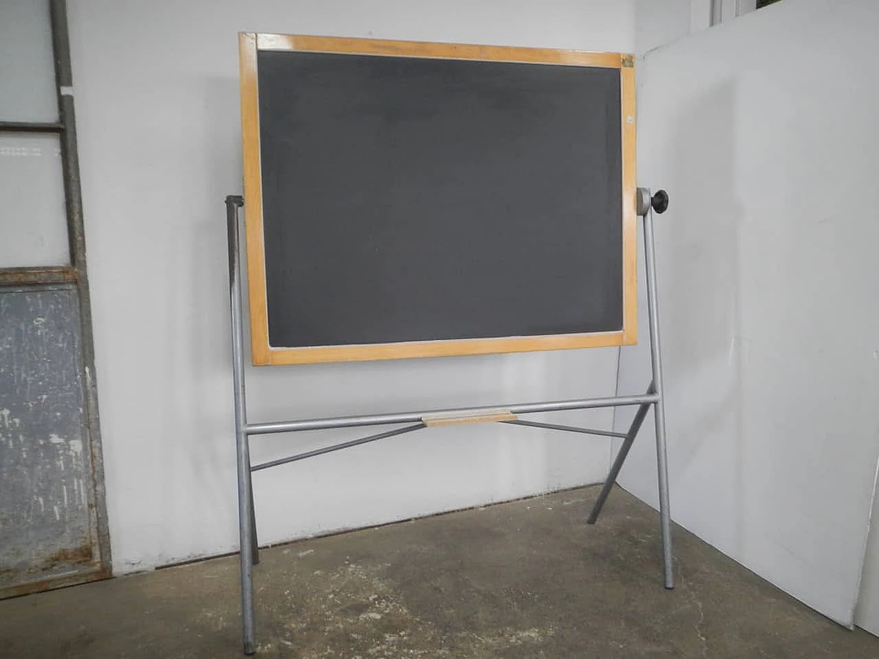 School blackboard with support, 1960s 1