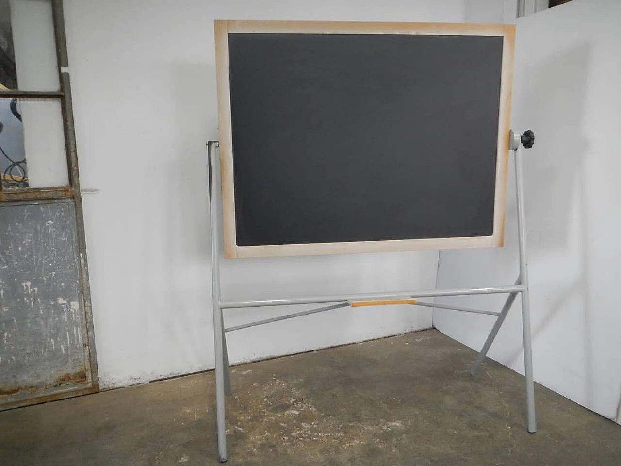 School blackboard with support, 1960s 1