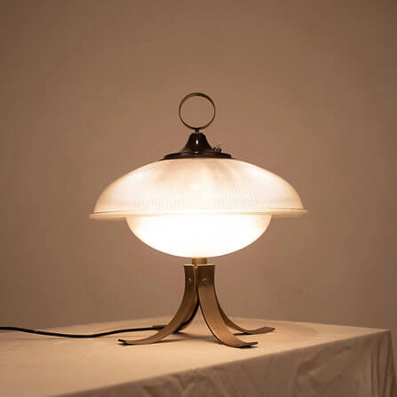 Lampada da tavolo 522 di Gino Sarfatti per Arteluce, 1948 5