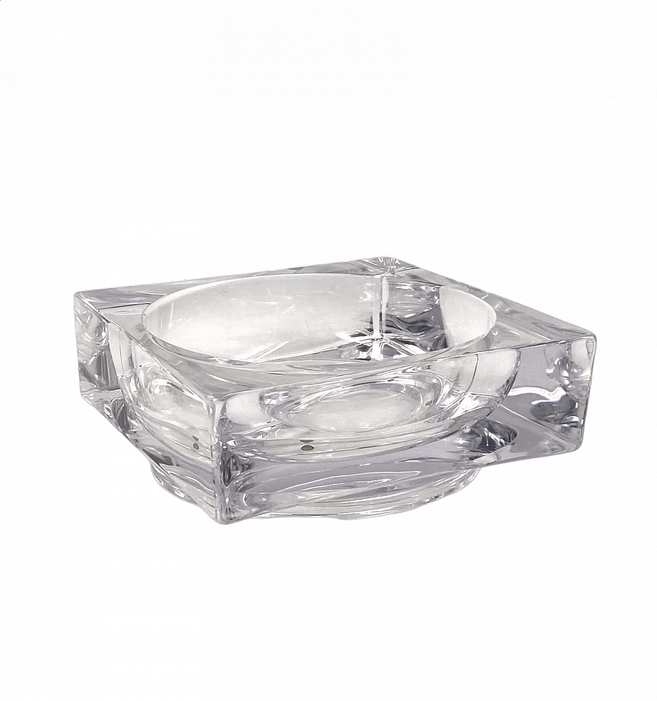 Sevres crystal ashtray, 1970s 9