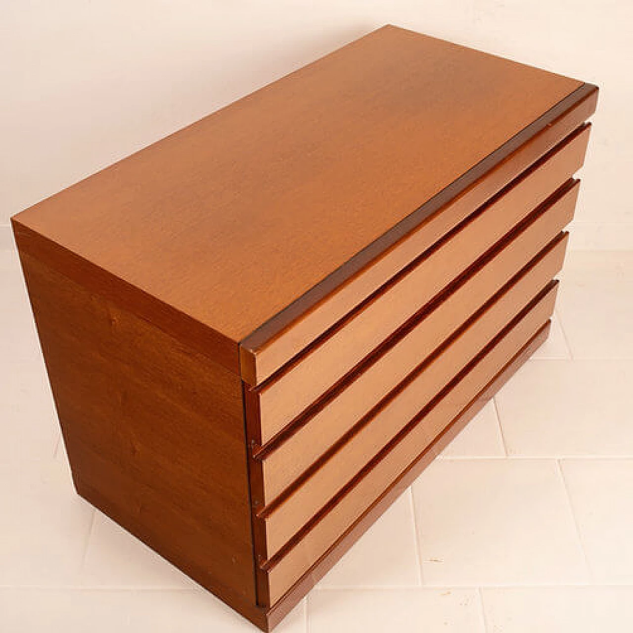 Programma S11 chest of drawers in walnut by Angelo Mangiarotti for Sorgente dei Mobili, 1970s 7