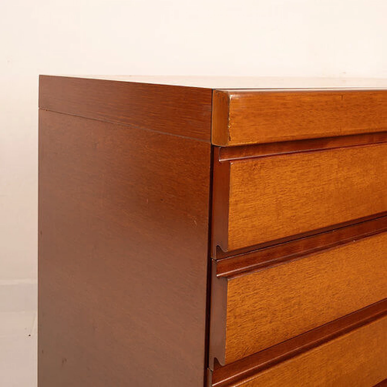 Programma S11 chest of drawers in walnut by Angelo Mangiarotti for Sorgente dei Mobili, 1970s 8