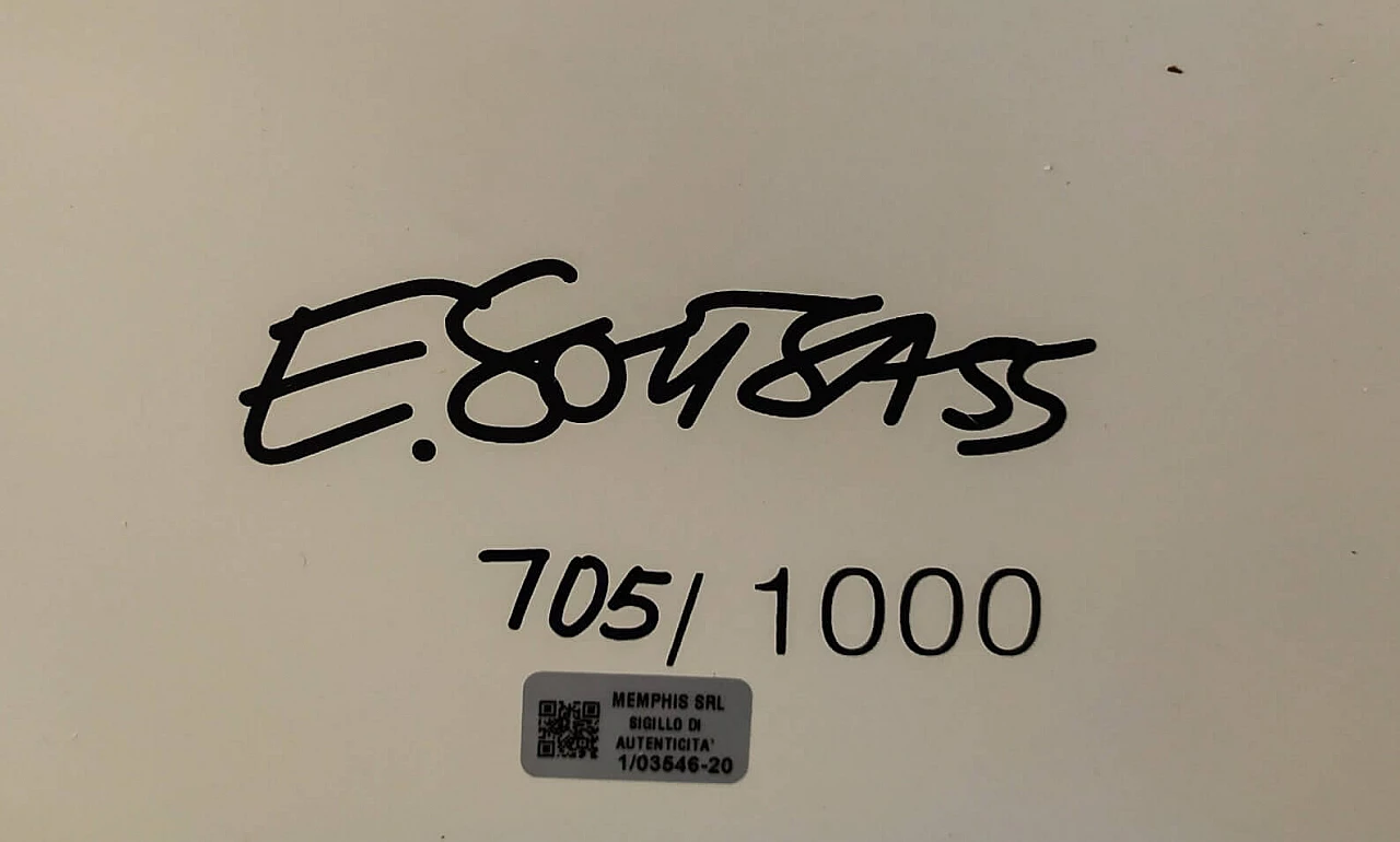 Carlton bookcase miniature by Ettore Sottsass for Memphis, 1980s 2