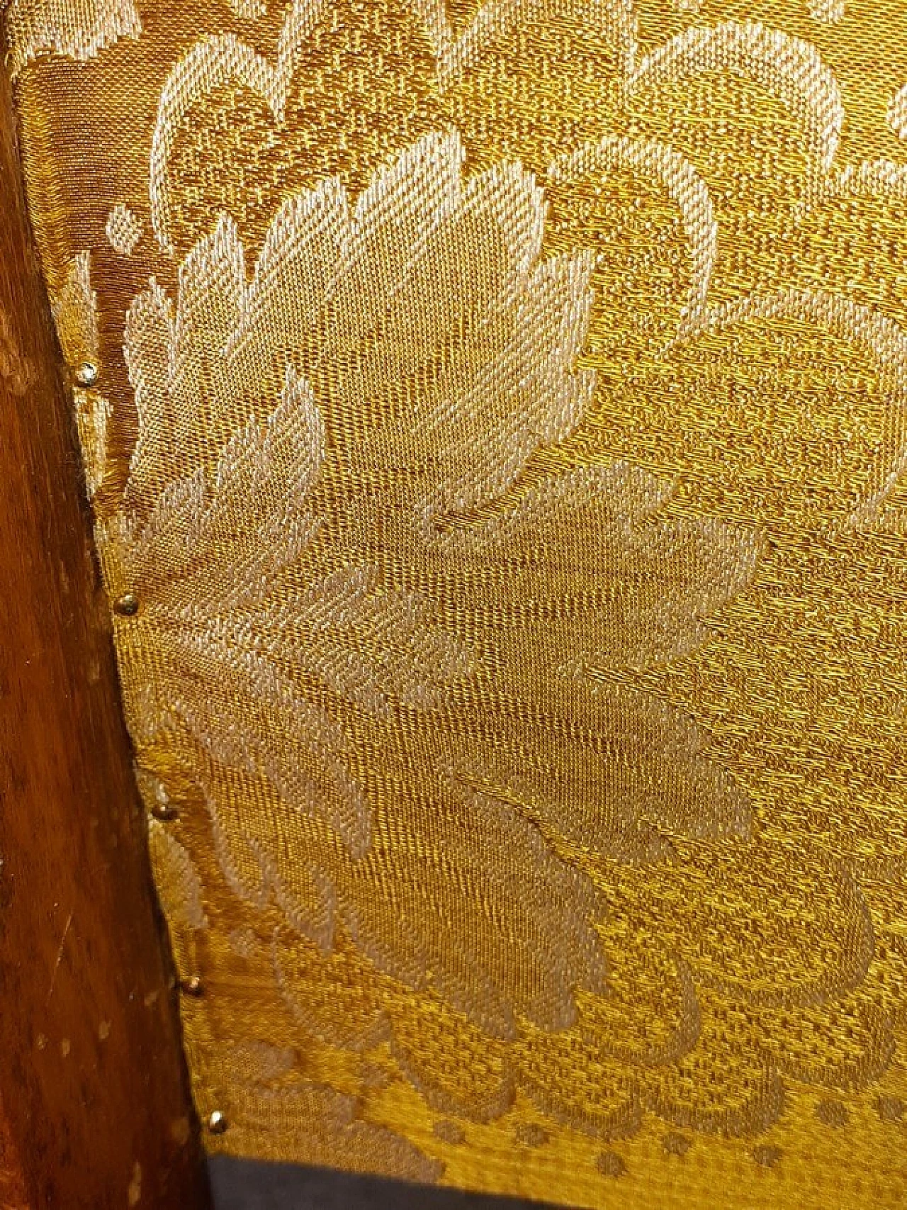 Armchair with wooden frame, 1940s 12