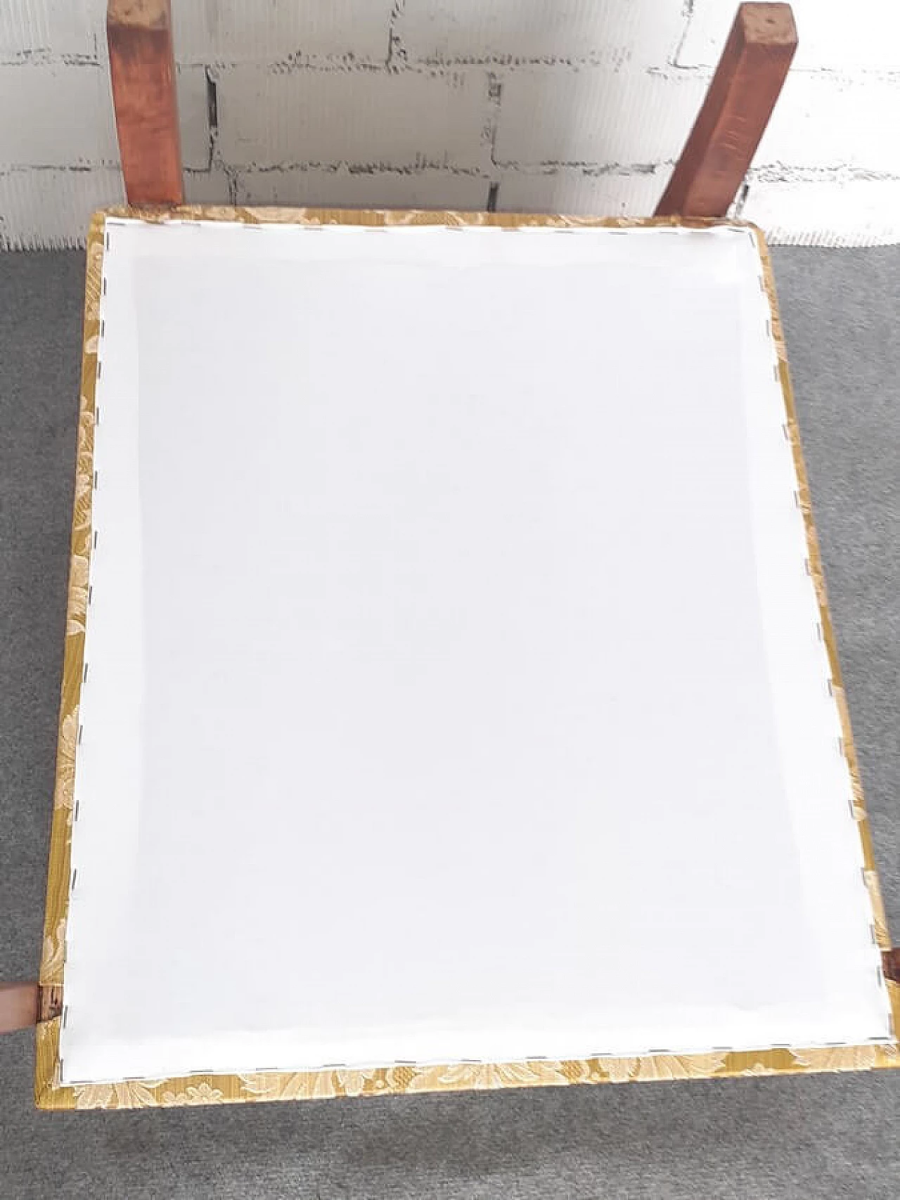 Armchair with wooden frame, 1940s 13