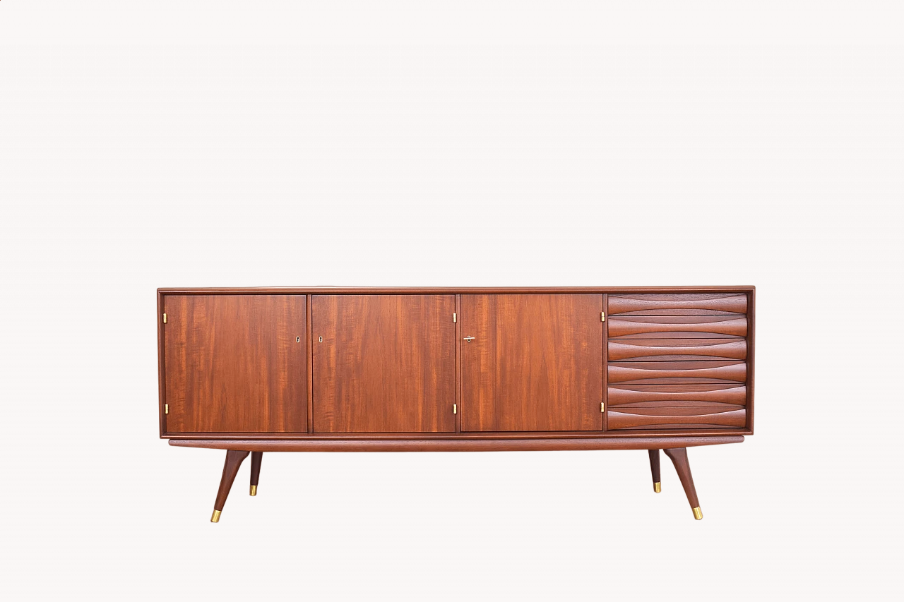 Credenza di Sven Andersen per Sven Andersen Möbelfabrik Stavanger, anni '60 16