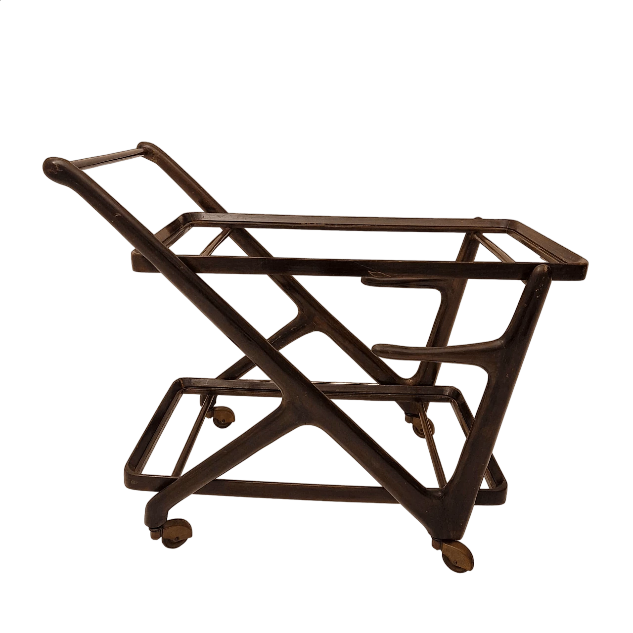 Bar cart attributed to Cesare Lacca for Cassina, 1950s 6