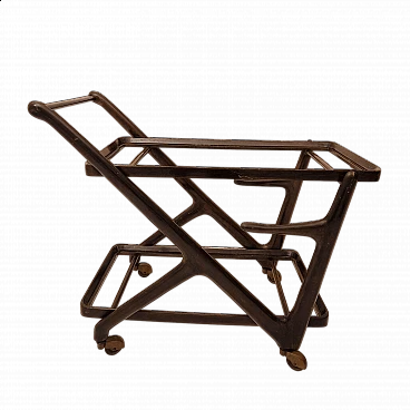 Bar cart attributed to Cesare Lacca for Cassina, 1950s