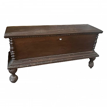 Sicilian walnut chest, 1850