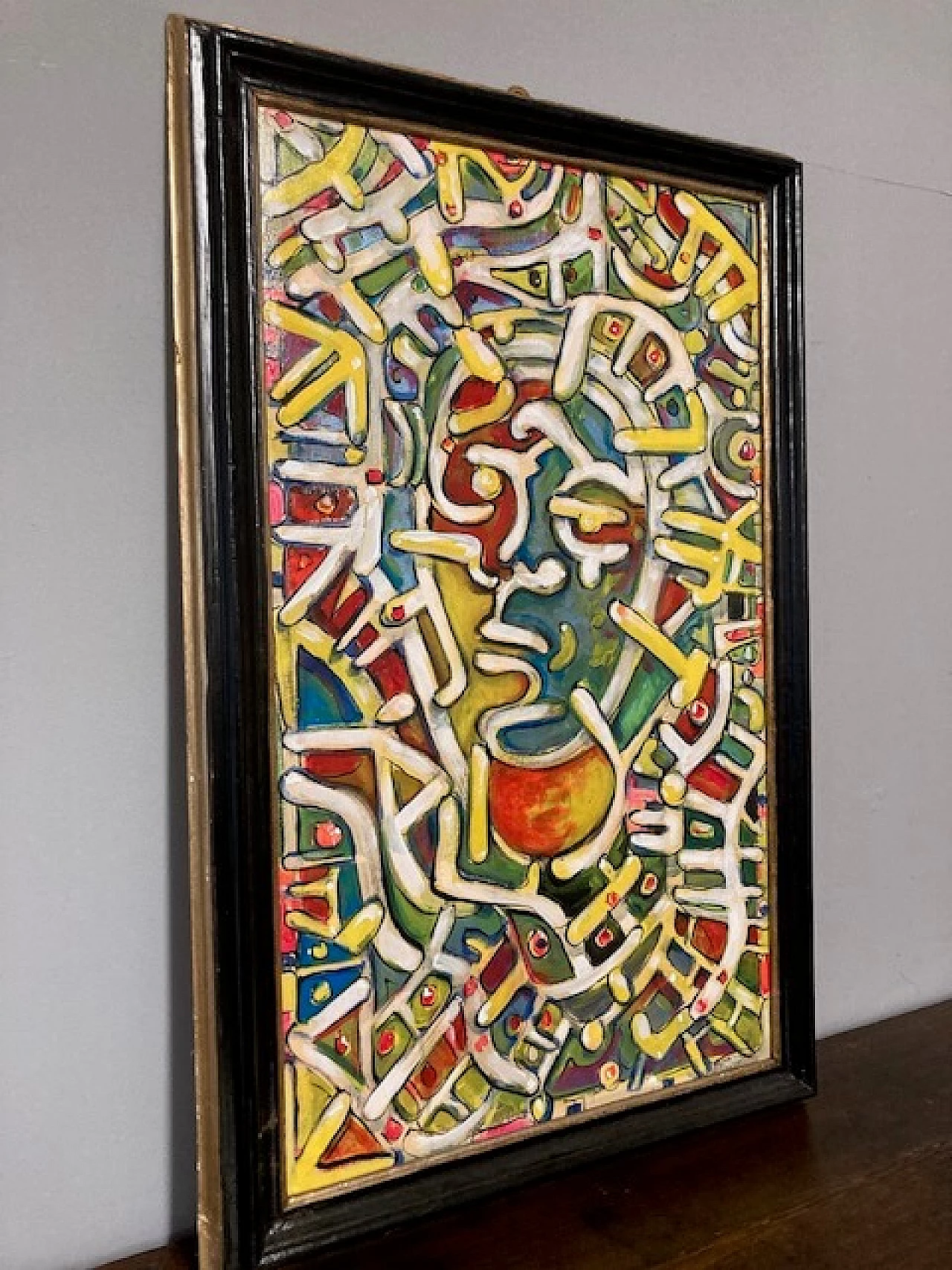 Contemporary art painting, acrylics on canvas, 2000s 3