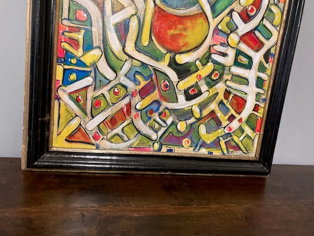 Contemporary art painting, acrylics on canvas, 2000s 6