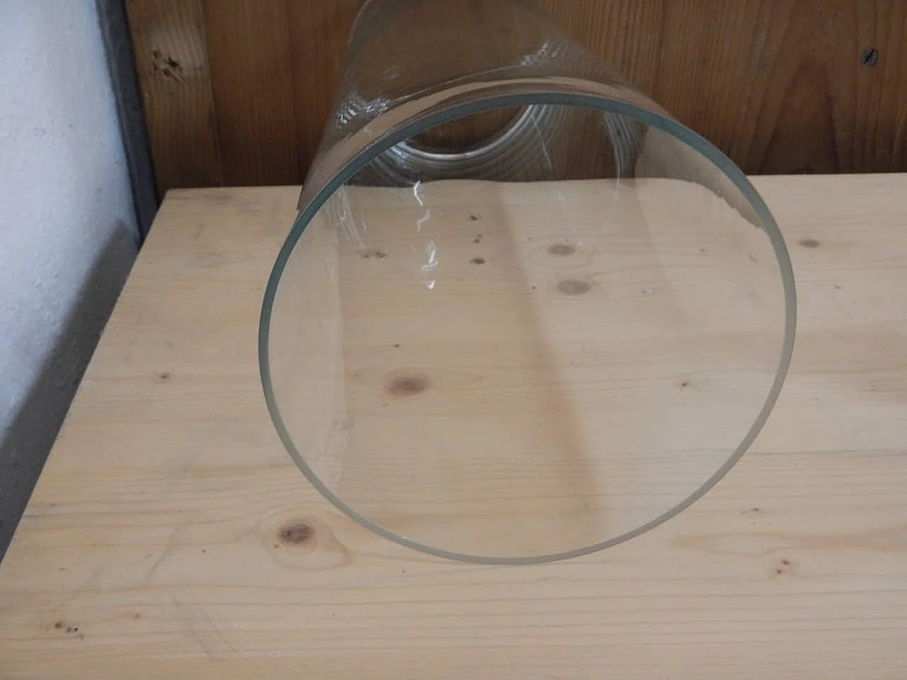 3 Vasi conici in vetro, anni '80 4