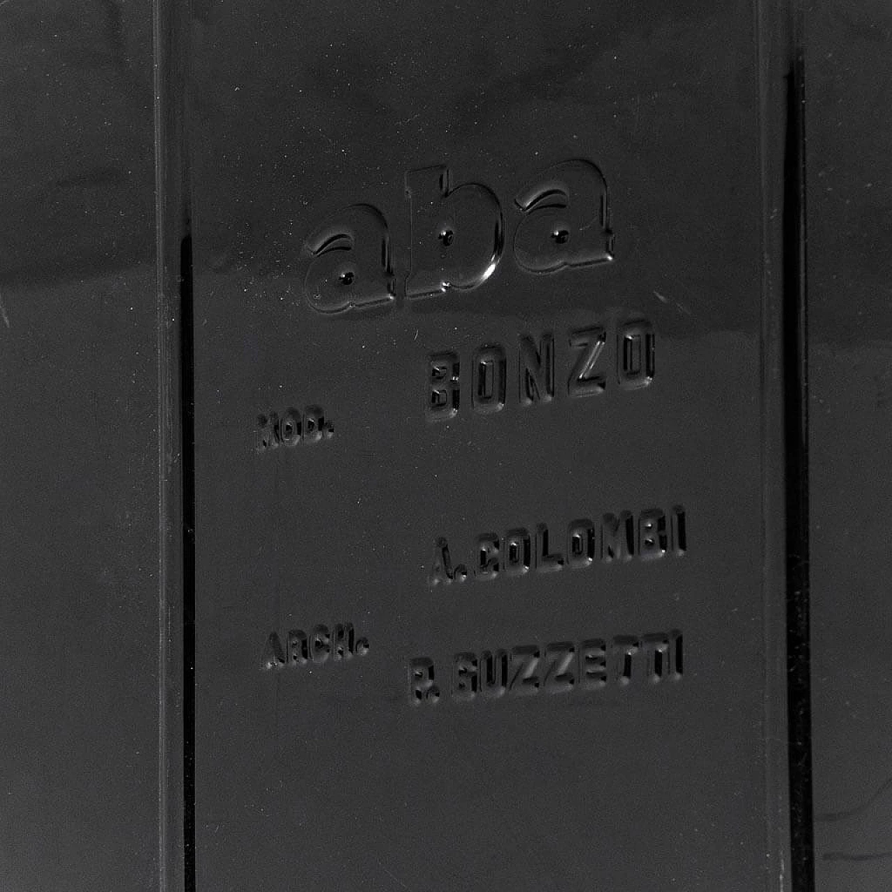 Poltrona Bonzo in tessuto di Colombi e Guzzetti per Aba, anni '70 11